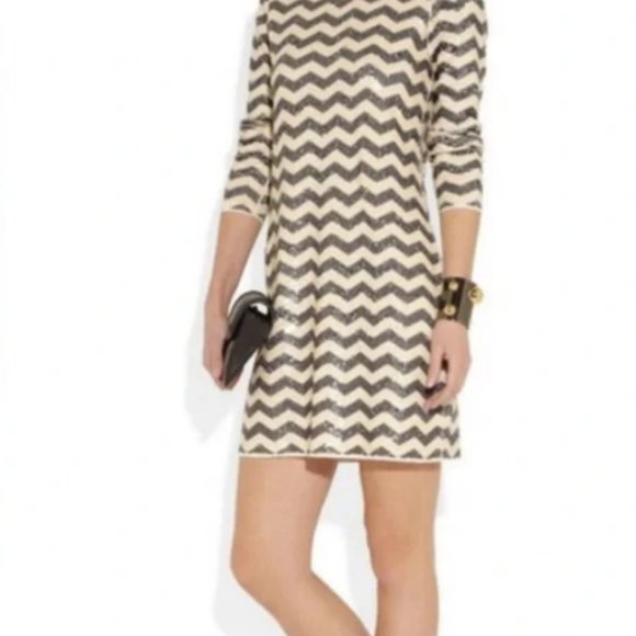 JCrew sequin striped mini dress - Picture 12 of 12